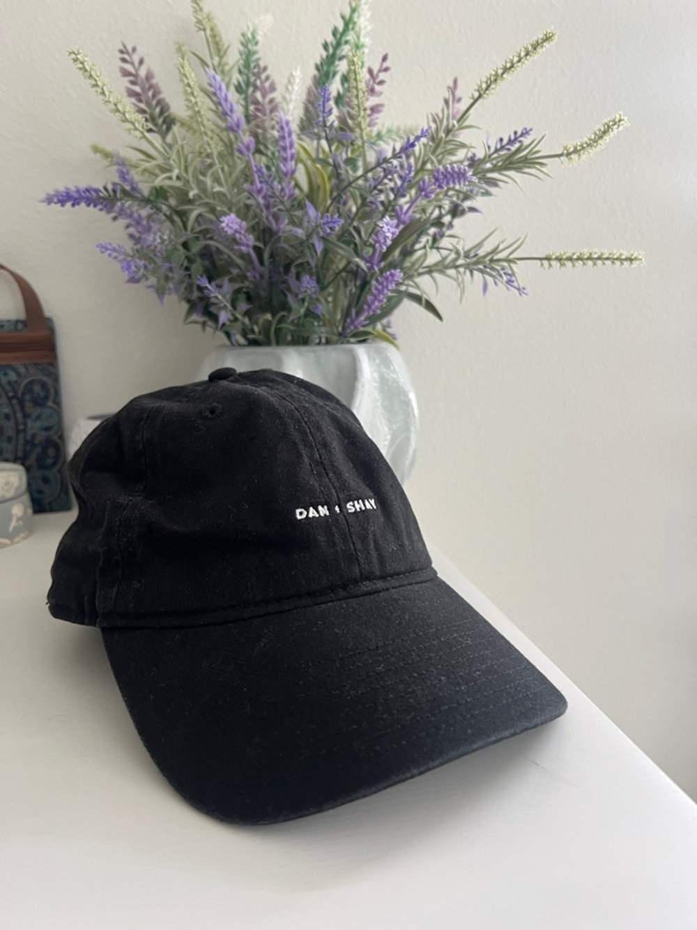 Dan + Shay Black Embroidered Baseball Cap